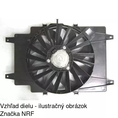 Ventilátory chladičov POLCAR 140423W1 - obr. 1