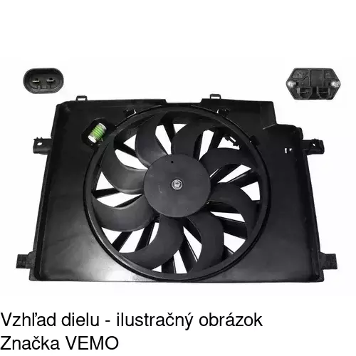 Ventilátory chladičov POLCAR 140423W3 - obr. 1