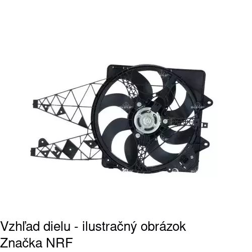 Ventilátory chladičov POLCAR 142523W1 - obr. 1