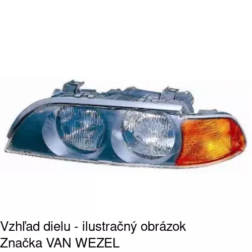 Hlavný reflektor POLCAR 201609-E - obr. 4