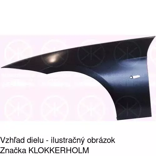 Predný blatník POLCAR 204001 - obr. 1