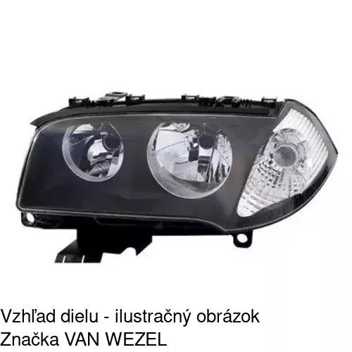 Hlavný reflektor POLCAR 205509AE - obr. 3