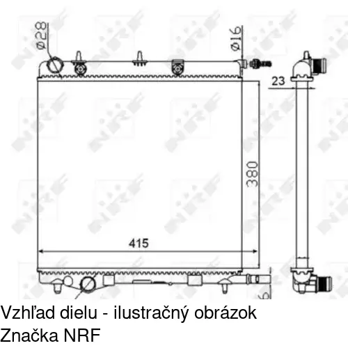 Chladiče vody POLCAR 231508-2 - obr. 3