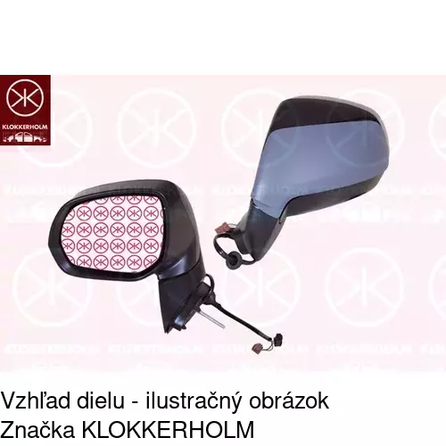 Vonkajšie zrkadlo POLCAR 2317523E - obr. 4