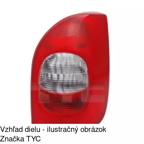 Zadné svetlo POLCAR 2327870E