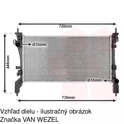 Chladiče vody POLCAR 239108-2 - obr. 5