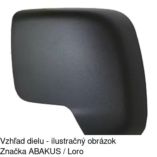 Rám vonkajšieho zrkadla 239154TM /POLCAR/ - obr. 4