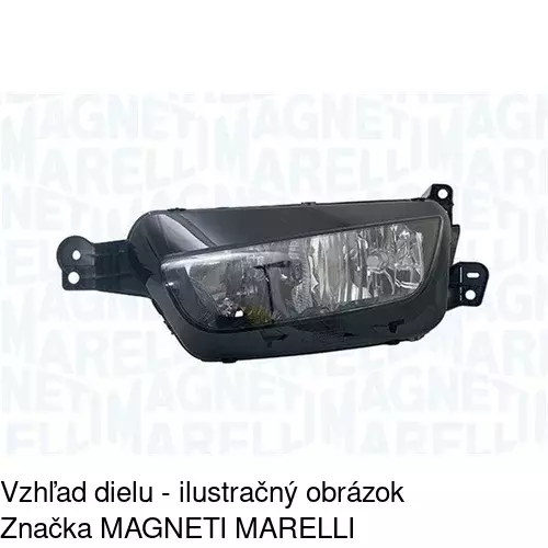 Hlavný reflektor POLCAR 23M109-U - obr. 1