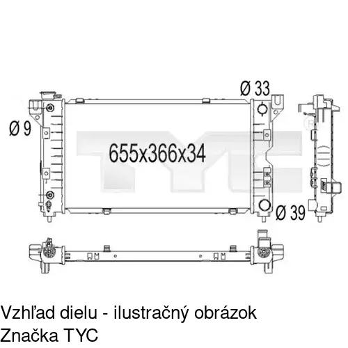 Chladiče vody POLCAR 240108-2