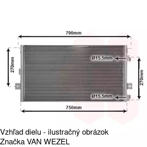 Chladiče klimatizácie POLCAR 2401K8C2 - obr. 4