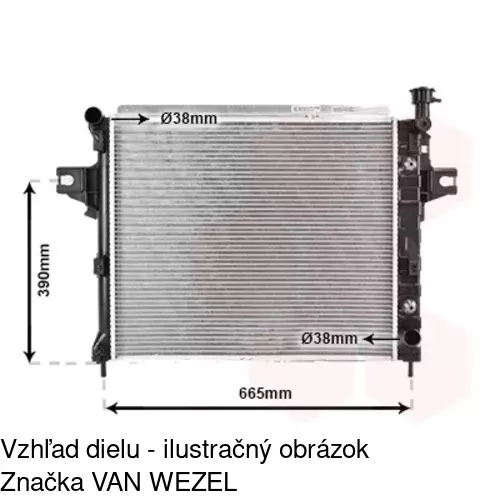 Chladiče vody POLCAR 240608-5 - obr. 3