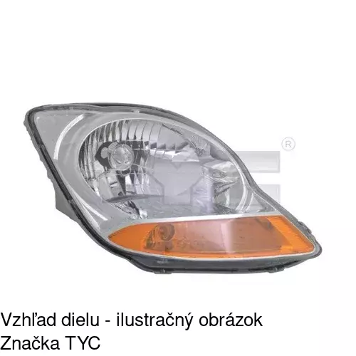 Hlavný reflektor POLCAR 2501101E