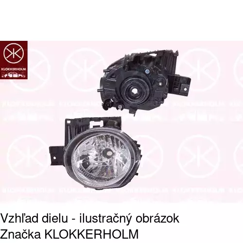 Hlavný reflektor POLCAR 271309-E - obr. 2