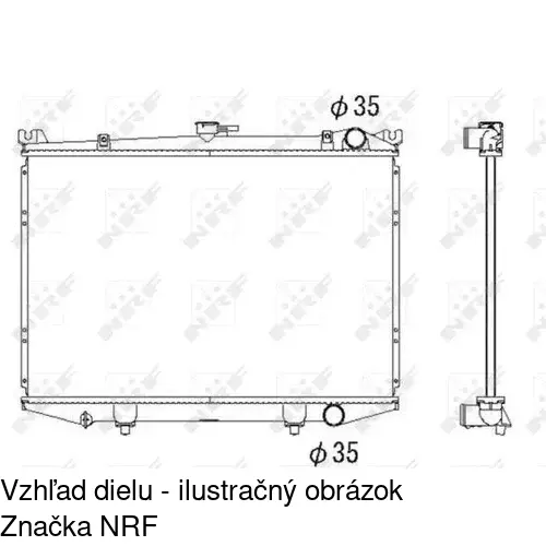 Chladiče vody POLCAR 276808-2