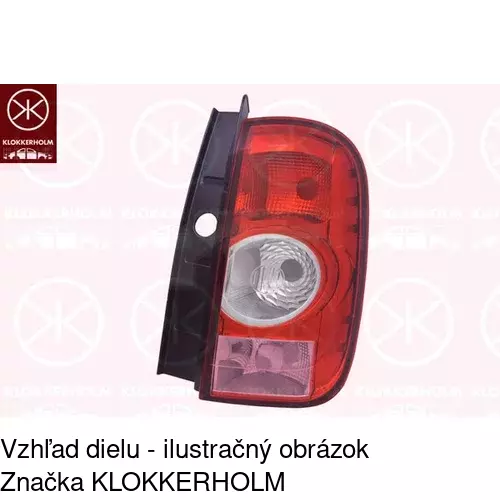 Zadné svetlo POLCAR 2820880E - obr. 1