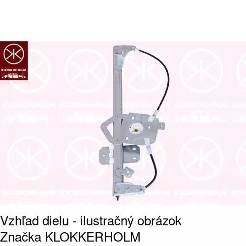 Elektrický mechanizmus okna dverí 2820PSE2 /POLCAR/