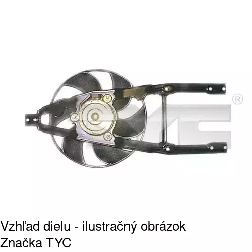 Ventilátory chladičov POLCAR 300223W2 - obr. 1