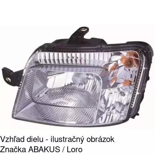 Hlavný reflektor POLCAR 3003100E - obr. 5