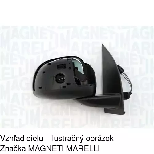 Vonkajšie zrkadlo POLCAR 3003516E - obr. 2