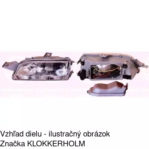 Hlavný reflektor POLCAR 3017106E - obr. 5