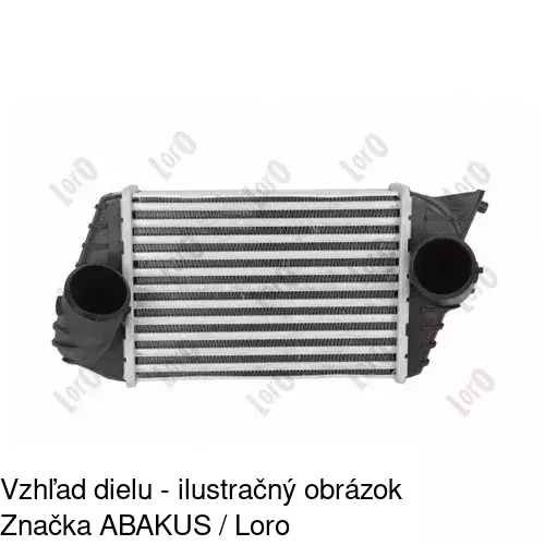 Chladiče vzduchu (Intercoolery) POLCAR 3030J8-1 - obr. 2