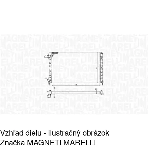 Chladiče vody POLCAR 304008A4 - obr. 1