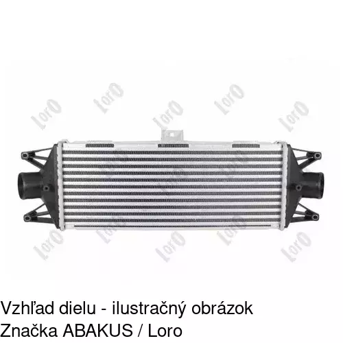 Chladiče vzduchu (Intercoolery) POLCAR 3052J81X - obr. 3