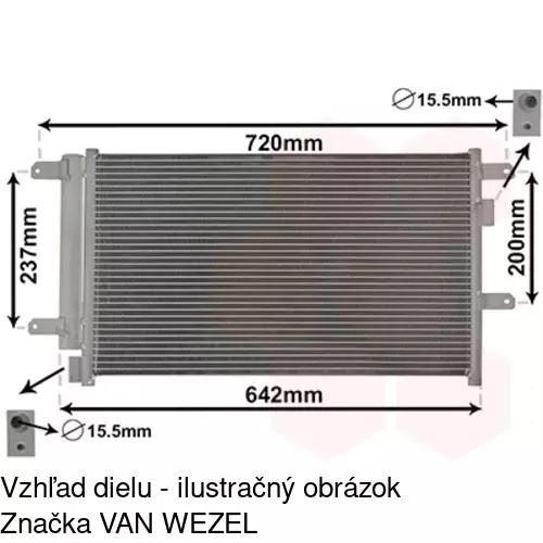 Chladiče klimatizácie POLCAR 3052K8C3S - obr. 3