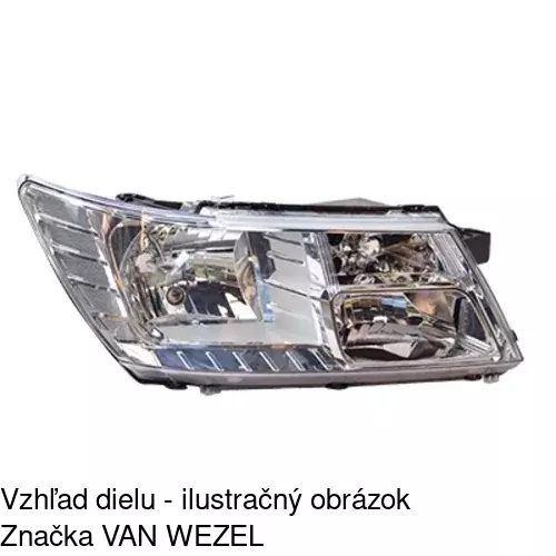 Hlavný reflektor POLCAR 30Y110-E - obr. 2