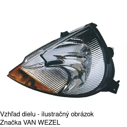 Hlavný reflektor POLCAR 320009-V - obr. 5