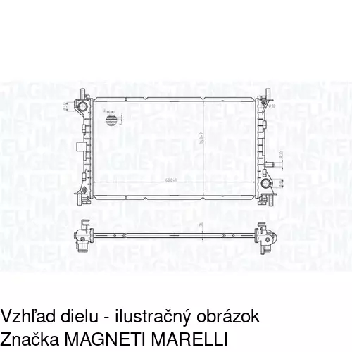 Chladiče vody POLCAR 320108A2 - obr. 2