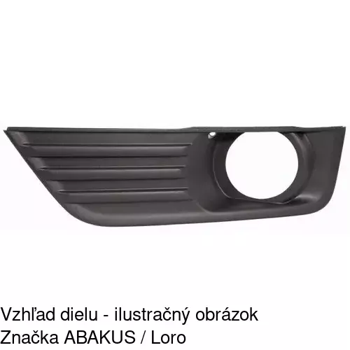 Kryt v nárazníku POLCAR 320527-2 - obr. 3