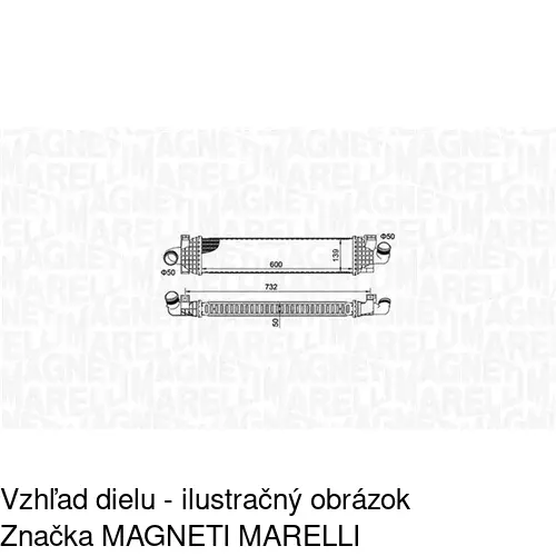 Chladiče vzduchu (Intercoolery) POLCAR 3205J8-1 - obr. 3