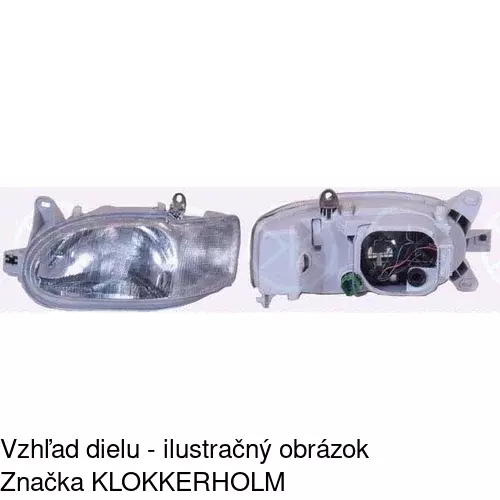 Hlavný reflektor POLCAR 3207092V - obr. 3