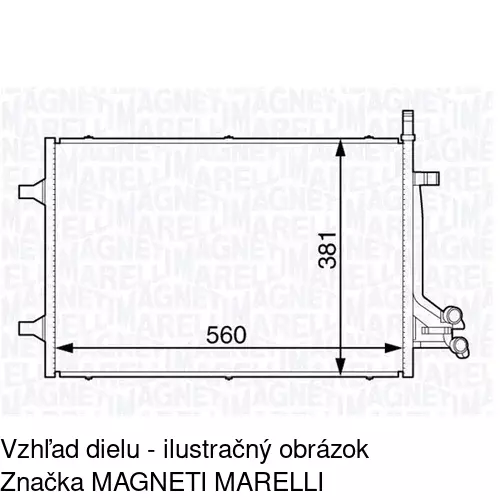 Chladiče klimatizácie POLCAR 3212K8C2S