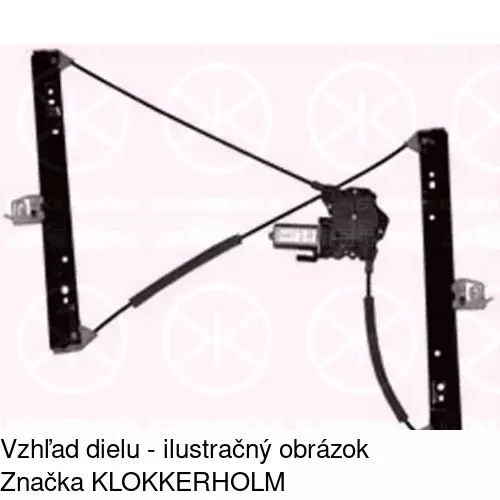 Elektrický mechanizmus okna dverí POLCAR 3212PSE2