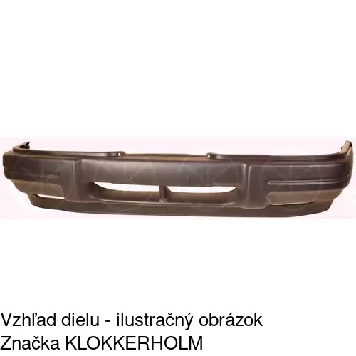 Predný nárazník POLCAR 321507