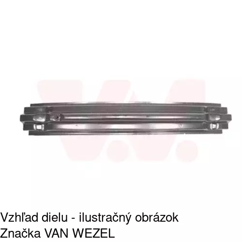Výstuha nárazníka POLCAR 32189623