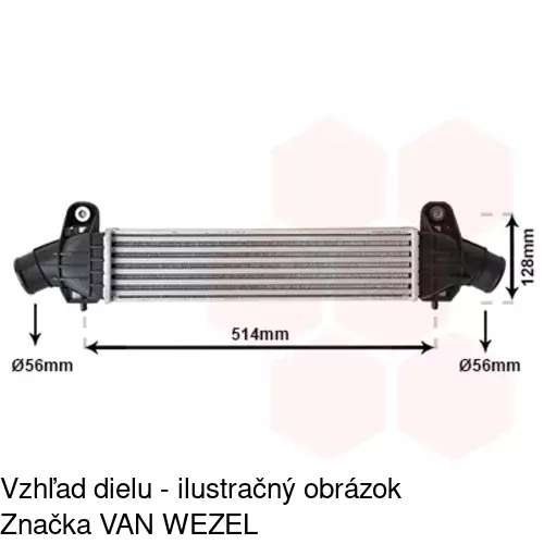 Chladiče vzduchu (Intercoolery) POLCAR 3218J81X - obr. 3