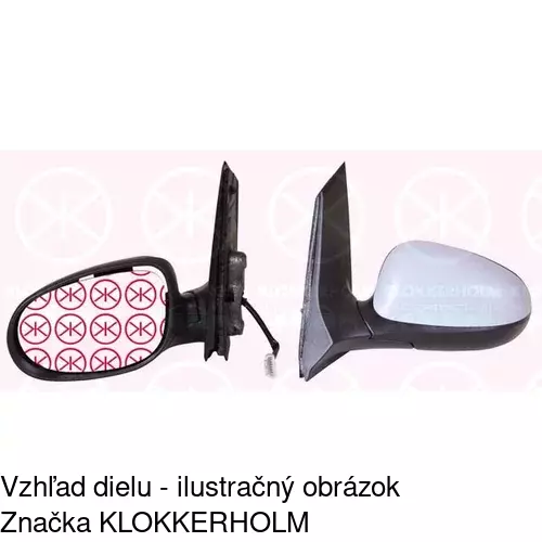 Vonkajšie zrkadlo POLCAR 3233525S - obr. 3