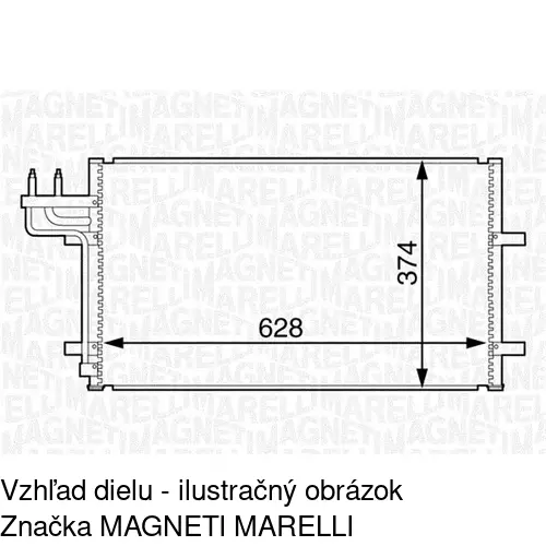 Chladiče klimatizácie POLCAR 3235K8C1 - obr. 1