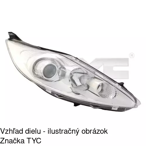 Hlavný reflektor POLCAR 3238092E