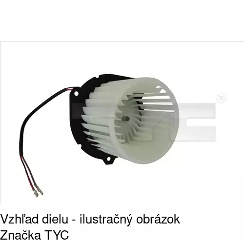 Ventilátory kúrenia POLCAR 3244NU-1