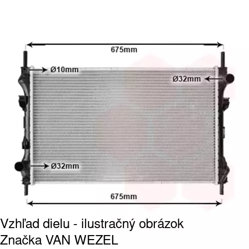 Chladiče vody POLCAR 324708-1 - obr. 5