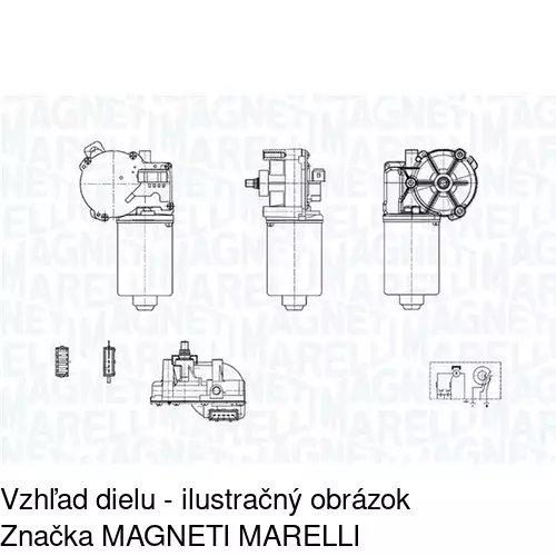 Motorček stieračov POLCAR 3248SWP1 - obr. 2