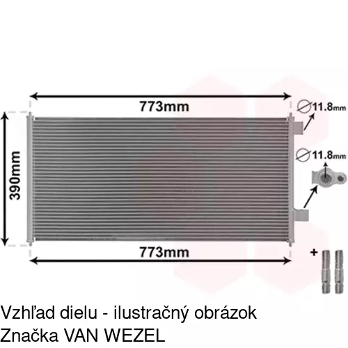 Chladiče klimatizácie POLCAR 3256K8C1S - obr. 3