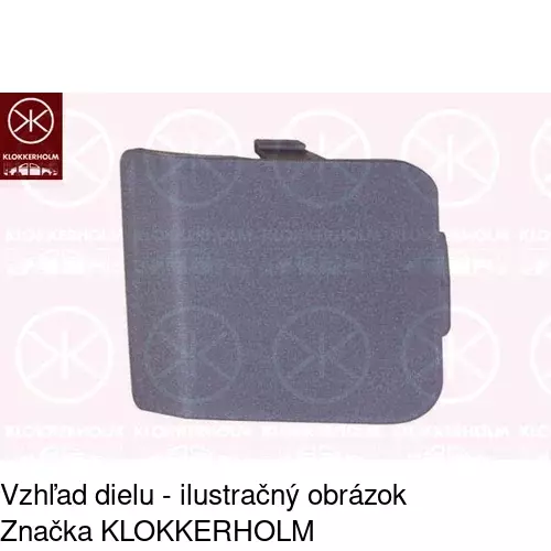 Lišta nárazníka POLCAR 325807-8