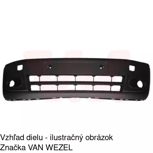 Predný nárazník POLCAR 3259072J - obr. 1