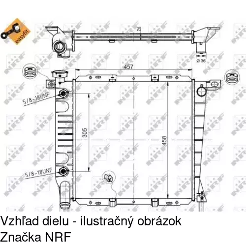 Chladiče vody POLCAR 326908-1