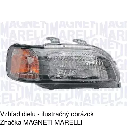 Hlavný reflektor POLCAR 3809101E